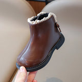 Mini Fashion™ - Warm & Classic - Leren Laarsjes