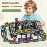 MagnetoTrack – Creatief & Speels – Magnetische tegels Autoset