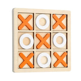 Woods™ - Speels Strategieplezier - Houten Boter, Kaas & Eieren