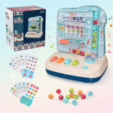 Montessori Math Track Game – Leren & Logica – Ballenbaan Spel
