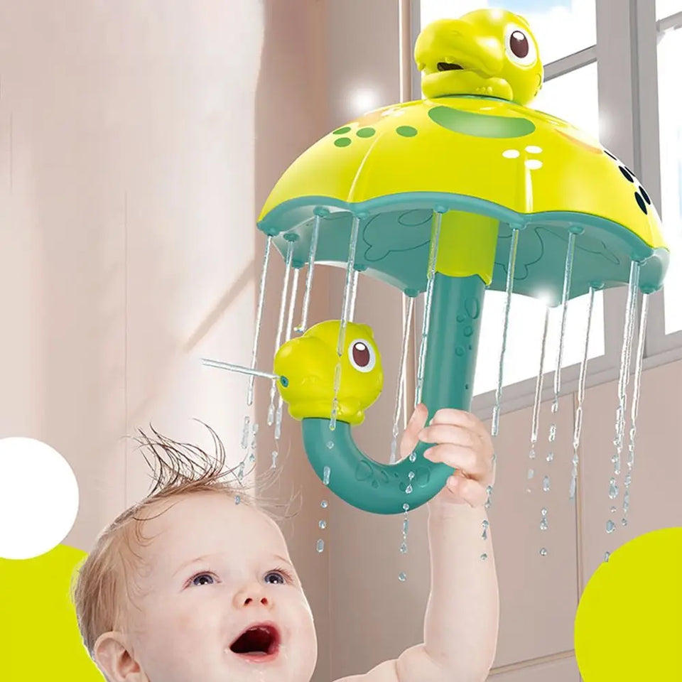 Dino Shower Spin™ – Lachend Spetterplezier – Badspeeltje Paraplu