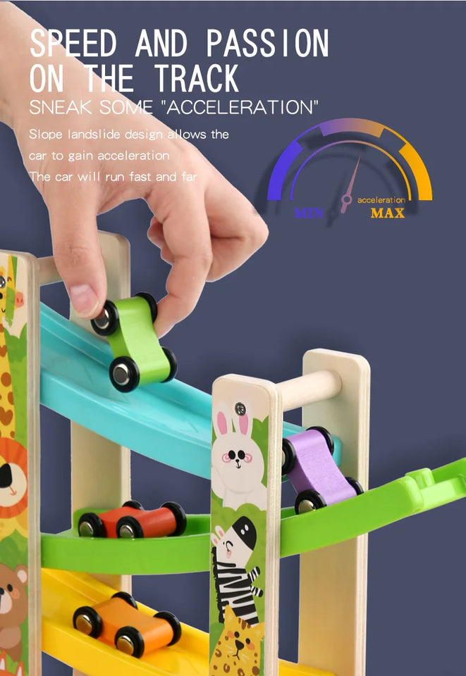 Woods™ - Creatief & Leerzaam - Houten Rollerbaan