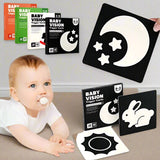 VisionBook – Educatief & Leerzaam – Baby Cognitie Kaartenboek