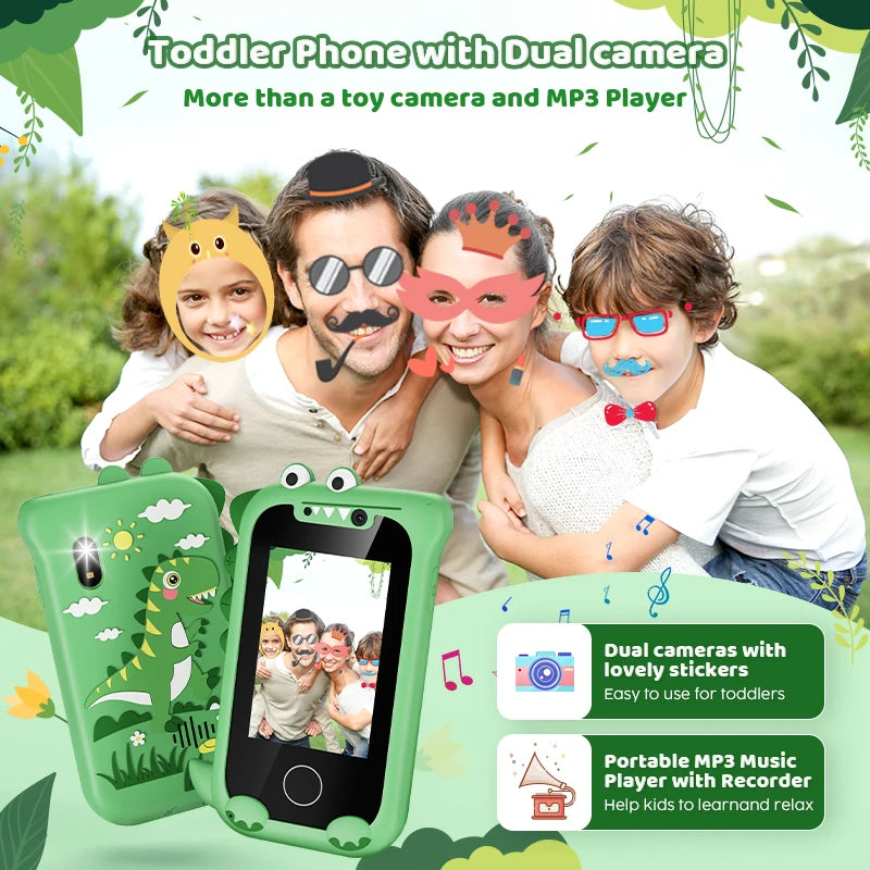 Kids Playphone™ - Van muziek tot selfies - Speelgoedtelefoon