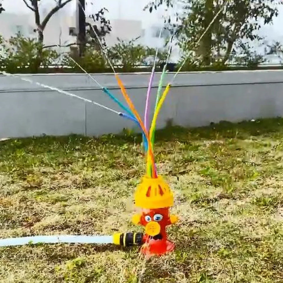 Cartoon Hydrant™ - Waterfeestje in de Tuin - Speelse Fontein