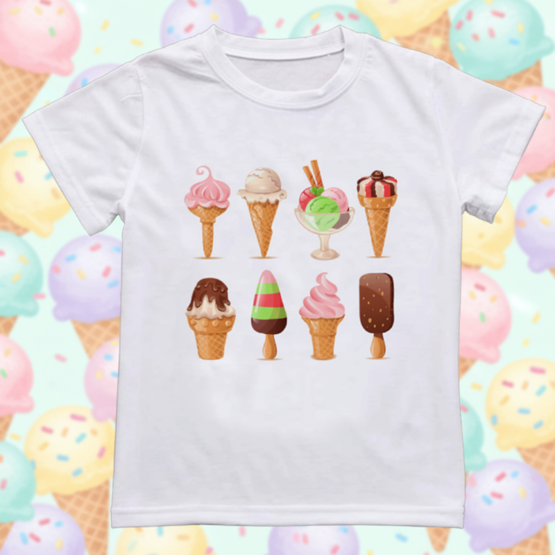 Boys & Girls Summer Tee – Comfort & Speels – Leuke Print Kinder T-shirt