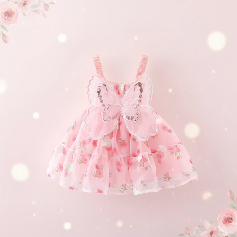 Girls Butterfly Dress – Schattig & Luchtig – Kinder Jurk