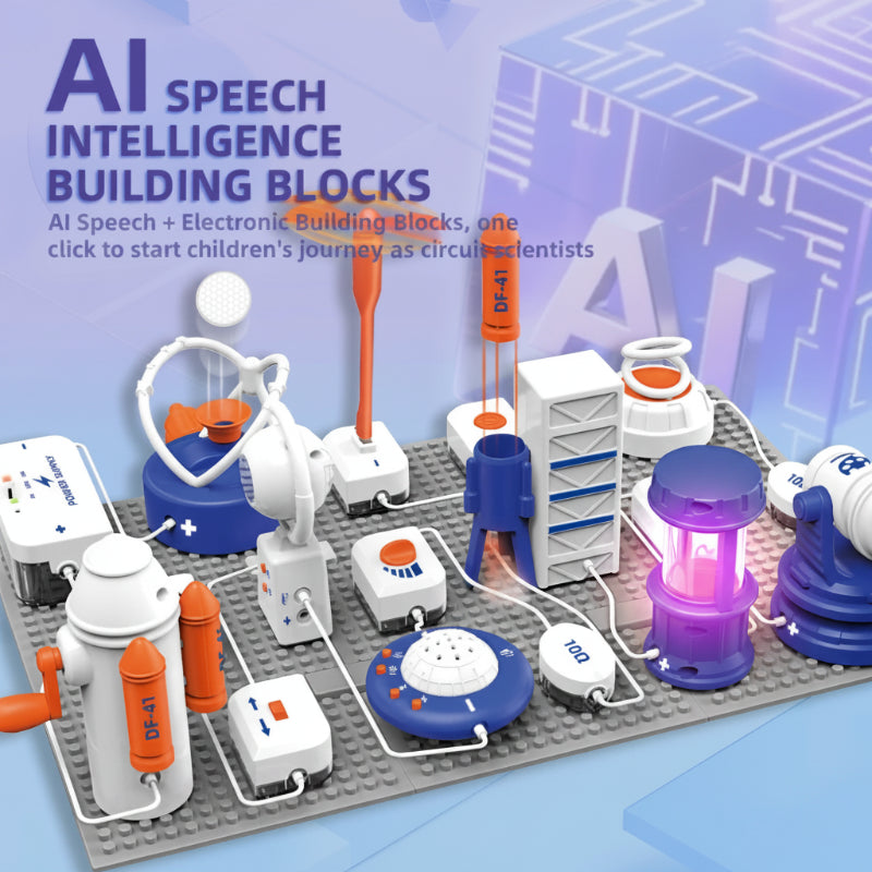 AI Voice Building Blocks – Leerzaam & Interactief – Bouwstenen Set