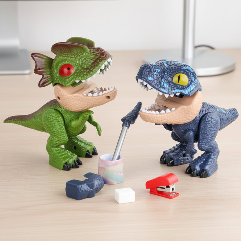 Dinosaur Stationery Toy – Creatief & Leerzaam – 5-in-1 Bureau Set