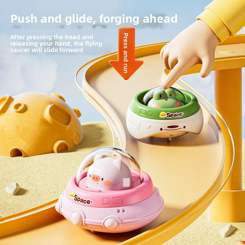 Push and Go UFO Toy – Motoriek & Speels – UFO Speelgoed