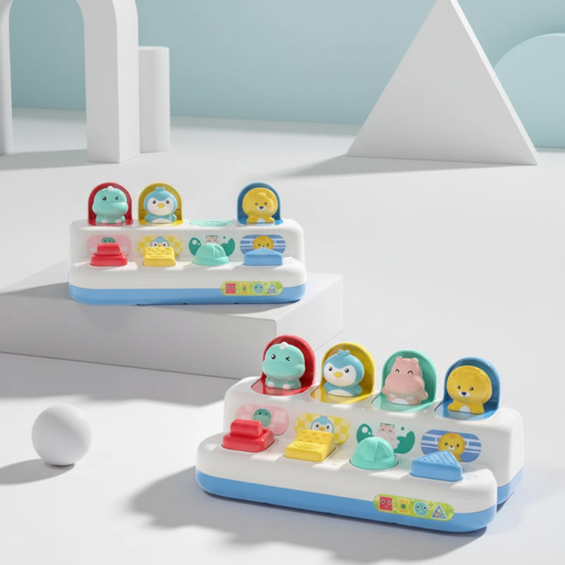 Pop Up Activity Toy – Ontdekken & Leren – Sensorisch Baby Speelgoed