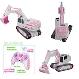 Pink Power Digger™ – Graaffeestje voor Meiden – RC Graafmachine