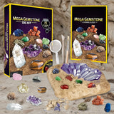 Gemstone Dig Kit – Ontdekken & Leerzaam – Kristallen Opgravingsset