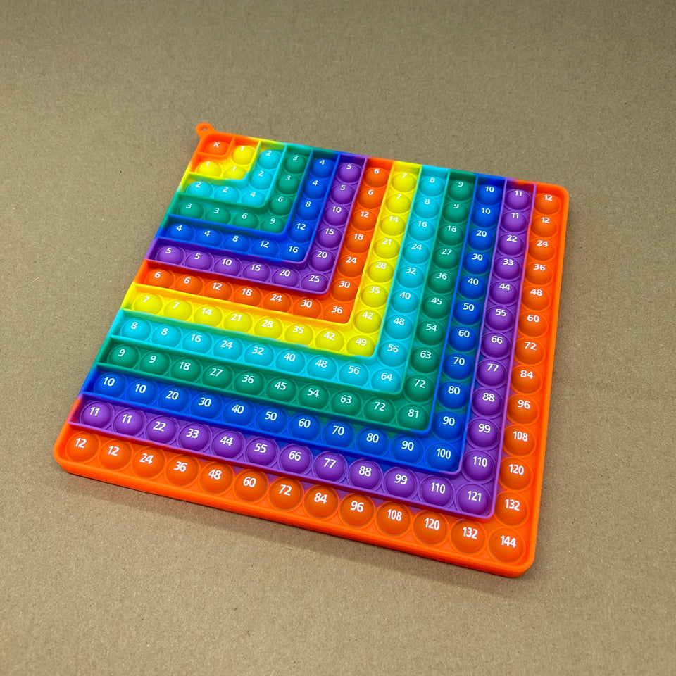 Multicolor Fidget Board™ - Verbeter rekenvaardigheid - Reken Fidget Bord