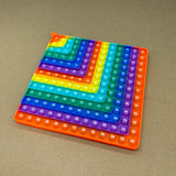 Multicolor Fidget Board™ - Verbeter rekenvaardigheid - Reken Fidget Bord
