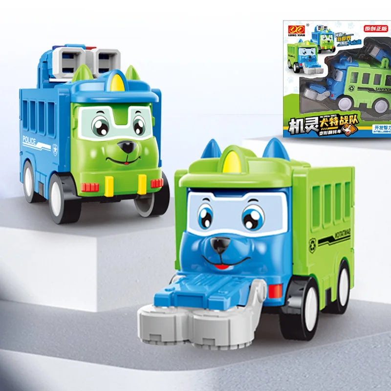 Mini Transformer™ – Duwen & draaien – Speelvoertuig
