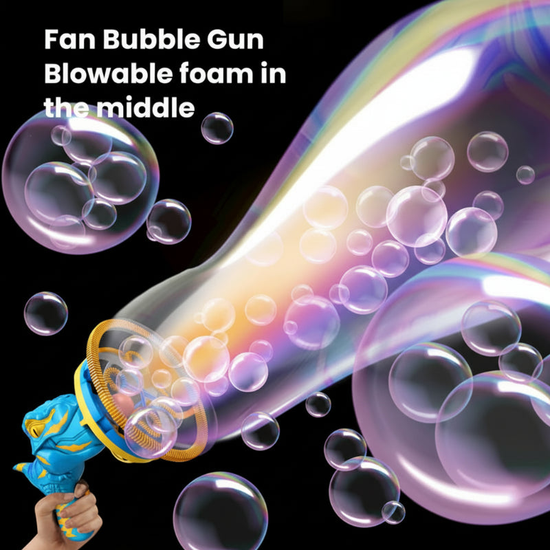 BubbleBoom – Stoer & Muzikaal – Dino Bubbelmachine