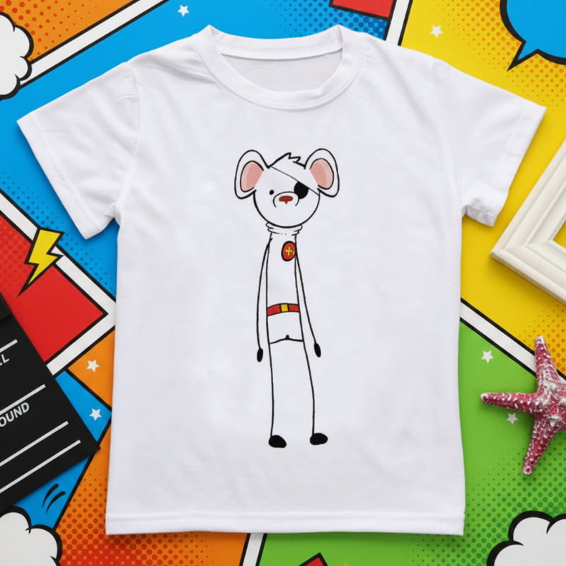 Boys & Girls Summer Tee – Comfort & Speels – Leuke Print Kinder T-shirt