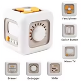 Cube Senses Toy™ - Leerzaam & Leuk - Kubus Zintuigen Speelgoed