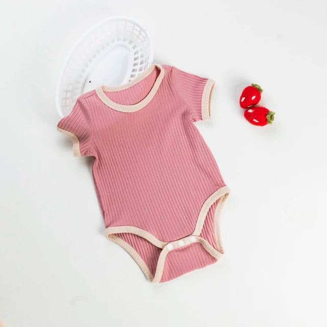 Mini Fashion™ - Leuke Kleurencombinaties - Baby Romper