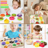 Toddler Clips™ - Fruit & Vorm Match - Sorteerspel