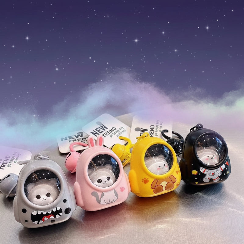 Glowing Astronaut Charm – Schattig & Lichtgevend – Astronaut Tas Hanger