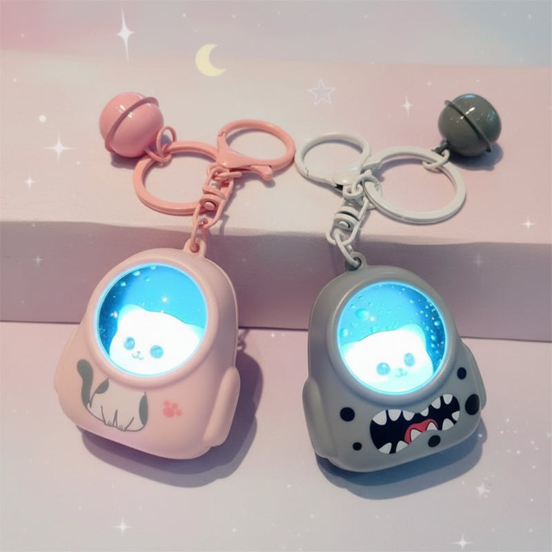 Glowing Astronaut Charm – Schattig & Lichtgevend – Astronaut Tas Hanger