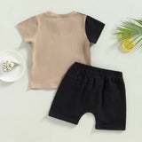 Mini Fashion™ - Modieuze Kleuren - Jongens Zomerset