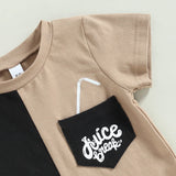 Mini Fashion™ - Modieuze Kleuren - Jongens Zomerset