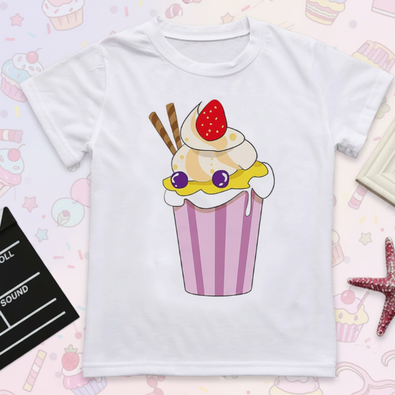 Boys & Girls Summer Tee – Comfort & Speels – Leuke Print Kinder T-shirt