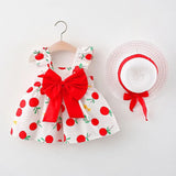 Mini Fashion™ – Zoet & Zomers – Fruit Jurk (incl. GRATIS strohoed)