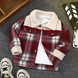 Mini Fashion™ - Warm & Stijlvol - Kinder Jas Geruit