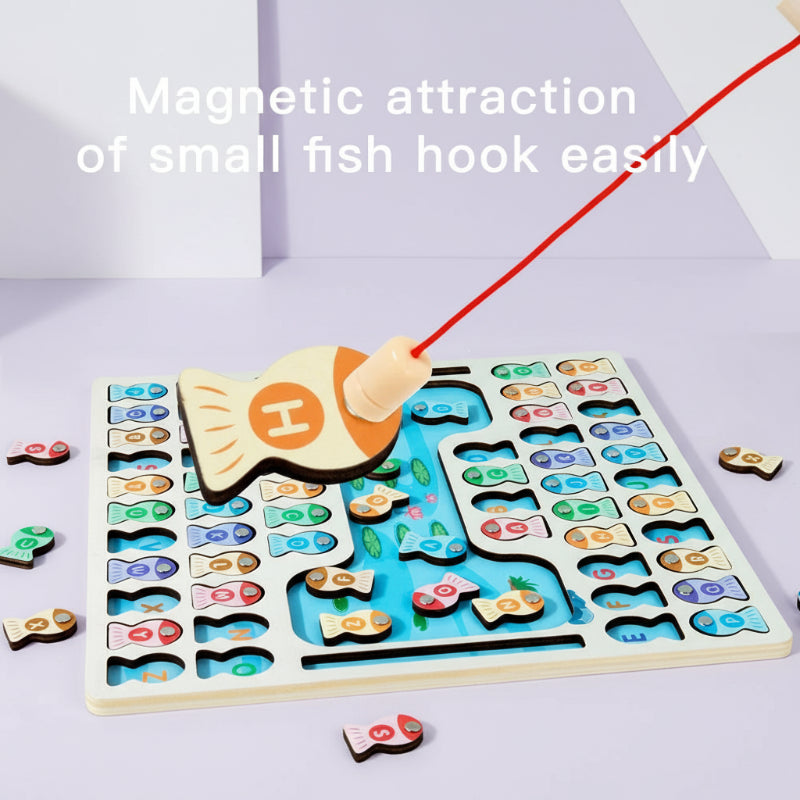 EduFish – Magnetisch & Educatief – ABC-leerspel