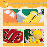 Sensory Toddler Book™ – Voel & Ontdek – Viltboek Dieren