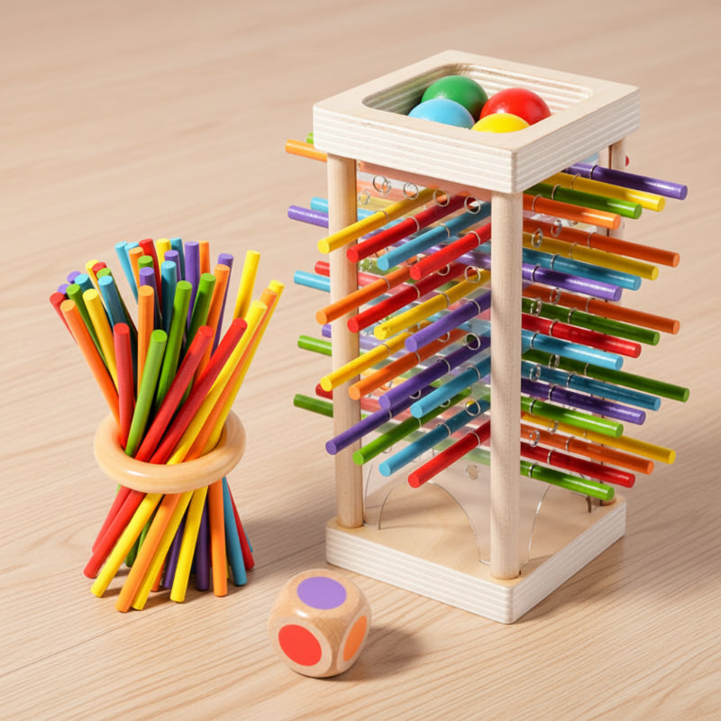 Wooden Stick Battle Game – Denken & Interactief – Strategie Bordspel