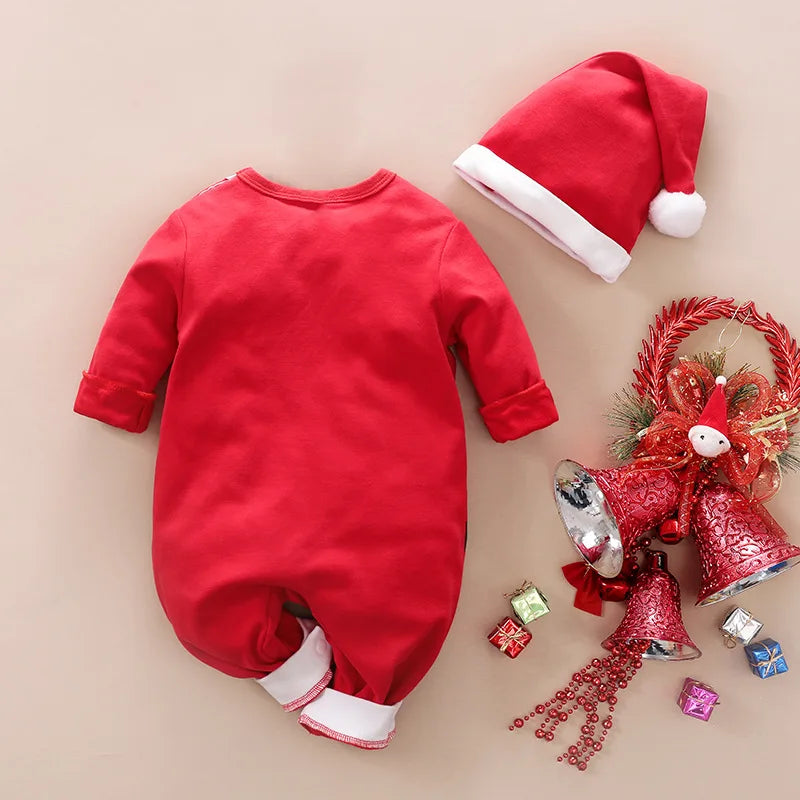 Mini Fashion™ - Zacht Materiaal - Baby Kerstkostuum