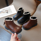 Mini Fashion™ - Warm & Classic - Leren Laarsjes