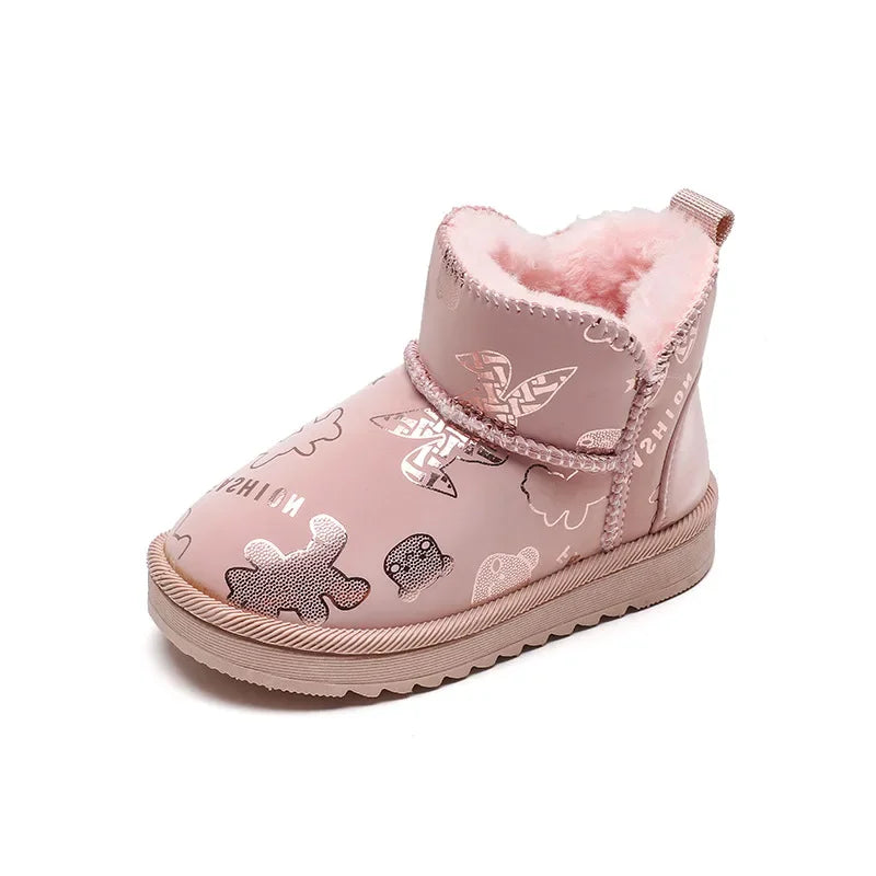 Mini Fashion™ - Waterdicht Ontwerp - Kinder Snowboots Fashion Print