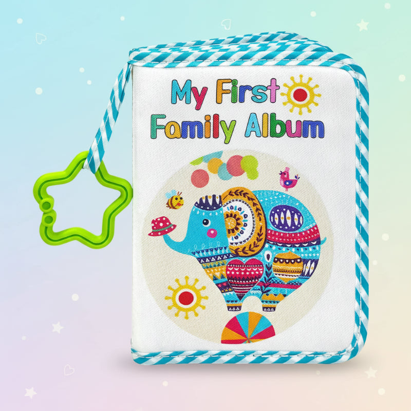 Baby Photo Album – Zacht & Herinnering – Stoffen Foto Boek
