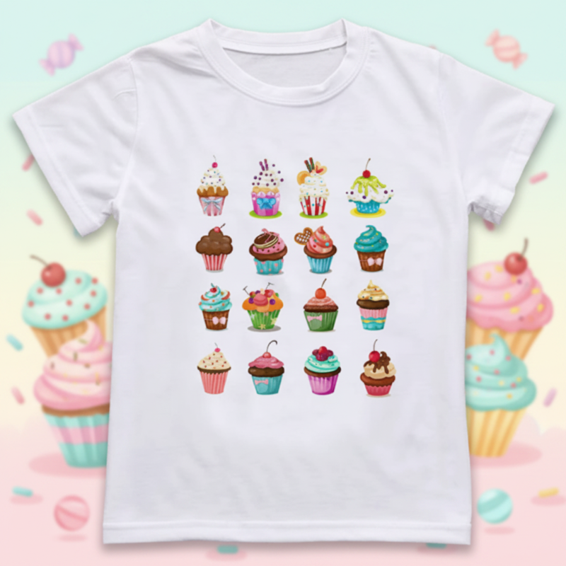 Boys & Girls Summer Tee – Comfort & Speels – Leuke Print Kinder T-shirt