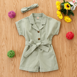 LittleLady – Elegant & Trends – Jumpsuit met Strik Tailleband
