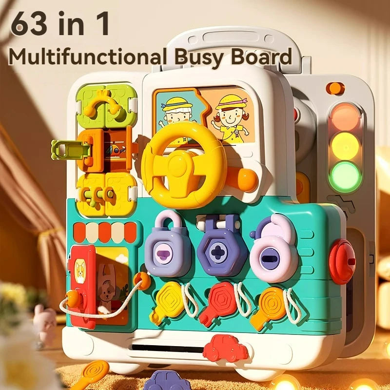 Sound Game™ - Educatief & Multifunctioneel - Busy board met geluid