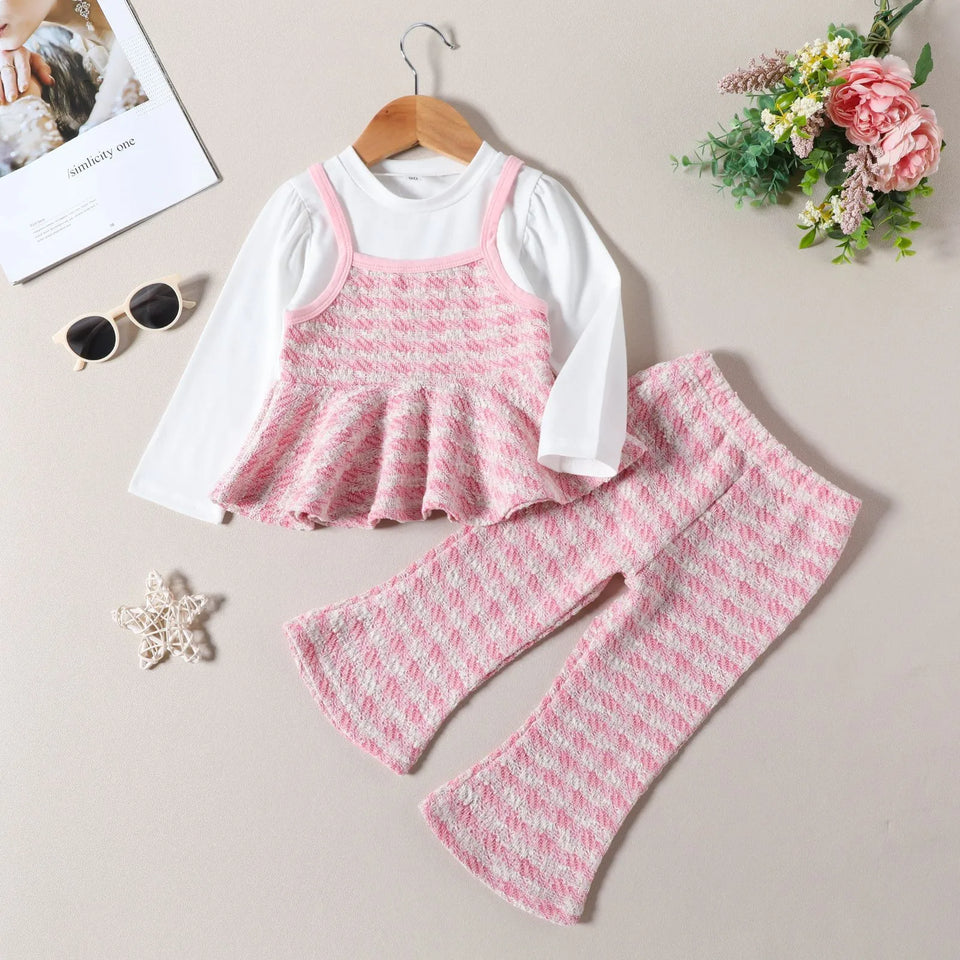 Mini Fashion™ - Trendy Design - 2-Delige Flared Set