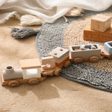TrainCount –  Klassiek & Educatief – Houten Montessori Trein