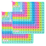 Multicolor Fidget Board™ - Verbeter rekenvaardigheid - Reken Fidget Bord