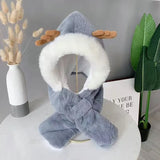 Mini Fashion™ - Warm & Knus - Muts & Sjaal In 1