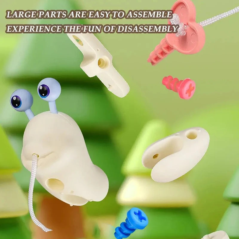 Snail Toy™ - Slak op pad - Looptouw speelgoed