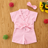 LittleLady – Elegant & Trends – Jumpsuit met Strik Tailleband