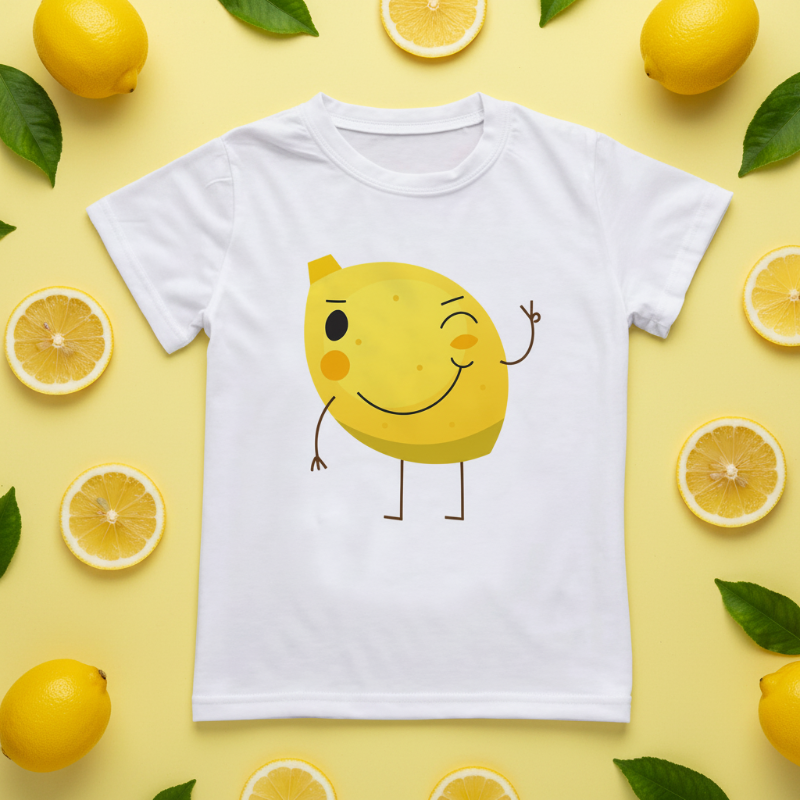 Boys & Girls Summer Tee – Comfort & Speels – Leuke Print Kinder T-shirt