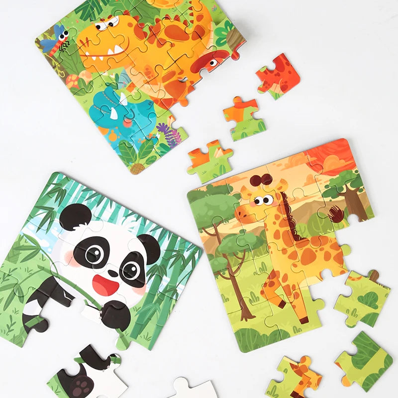 Magnetic Puzzle Book™ – Dierenvriendjes Plezier – Magnetisch Puzzel Boek